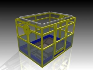 aerial safety platform 3Dモデル