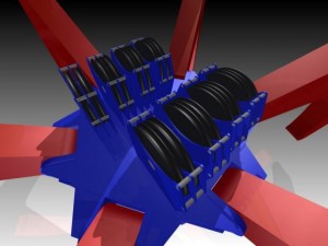 print ready grabber crane 3Dモデル