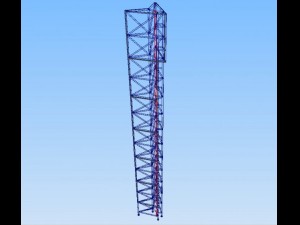column advertising 3D Model