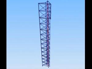 column advertising 3D Model