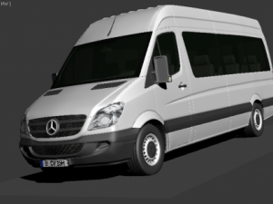 mercedes sprinter 3D-Modell