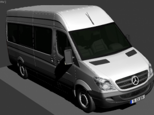mercedes sprinter 3D Model