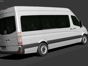 mercedes sprinter 3D Model