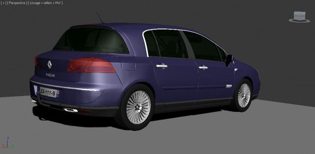 renault velsatis 3D-Modell .c4d .max .obj .3ds .fbx .stl .blend 