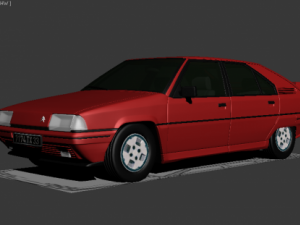 citroen bx 3D-Modell