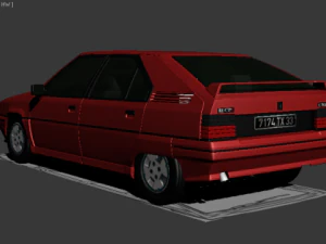 citroen bx 3D Model