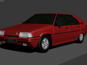 citroen bx 3D Model