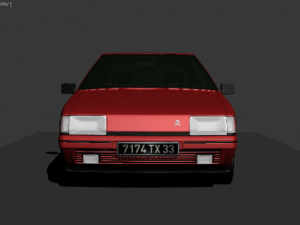 citroen bx 3D Model