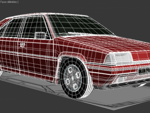 citroen bx 3D Model