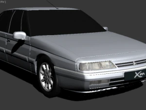 Citroen XM Modello 3D