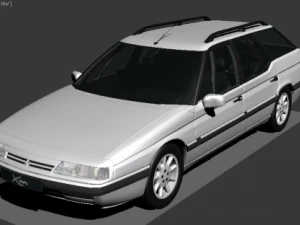 citroen xm pausa Modelo 3D