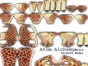 giraffe Model 3D