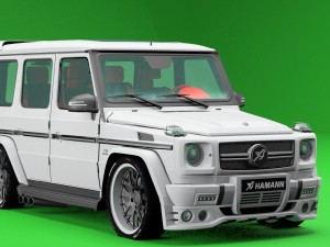 gelentwagen hamman tuning 3D Модель