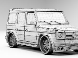 gelentwagen hamman tuning 3D 모델