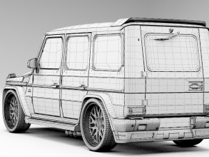 gelentwagen hamman tuning 3D 모델