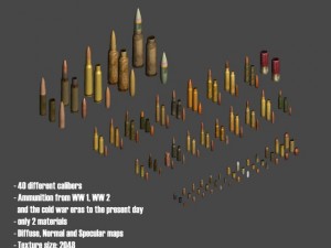 ammo collection 3D Model
