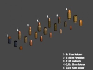 ammo collection 3D मॉडल