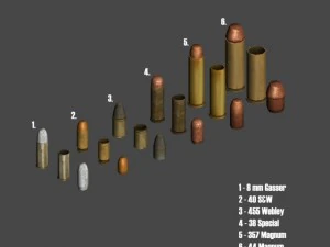 ammo collection 3D Model