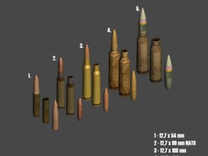 ammo collection 3D मॉडल