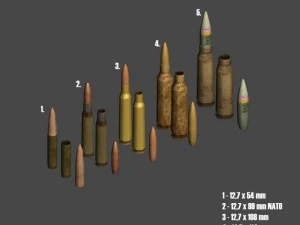 ammo collection 3D Model