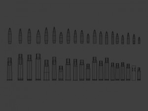 ammo collection 3D मॉडल