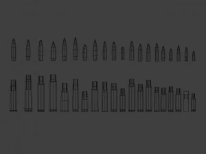 ammo collection 3D Model