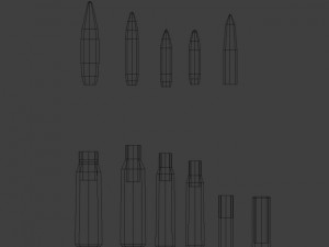 ammo collection 3D मॉडल