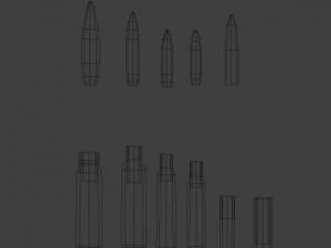 ammo collection 3D Model