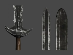 Schwertscheide 3D Modell