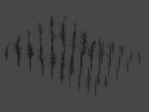 dead trees 3D Model