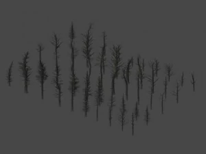 dead trees 3D Model