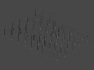 dead trees 3D Модель