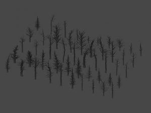 dead trees 3D Model
