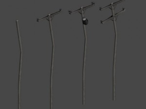 american energy poles Model 3D
