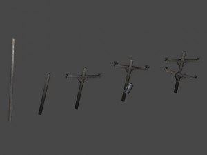 american energy poles Model 3D