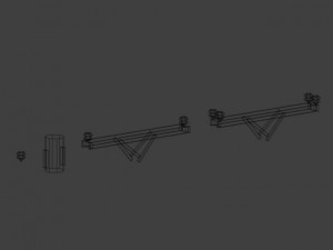 american energy poles Model 3D