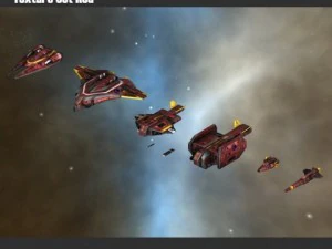 carrier  fighter fleet 3D Model