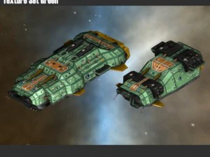 carrier  fighter fleet 3D Model