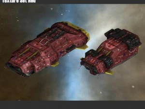 carrier  fighter fleet 3D Model