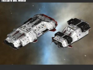 carrier  fighter fleet 3D Model