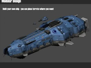 battleship 3D Model