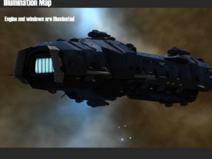 battleship Model 3D