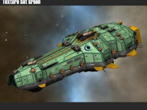 battleship Model 3D