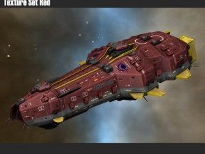 battleship Model 3D