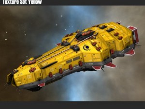 battleship Model 3D