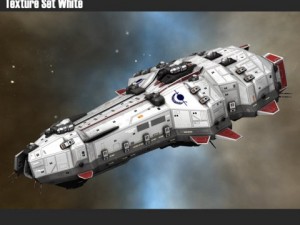 battleship Model 3D