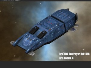 destroyers 3D Модель