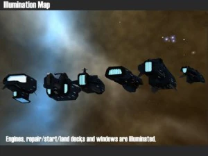 frigates 3D Model