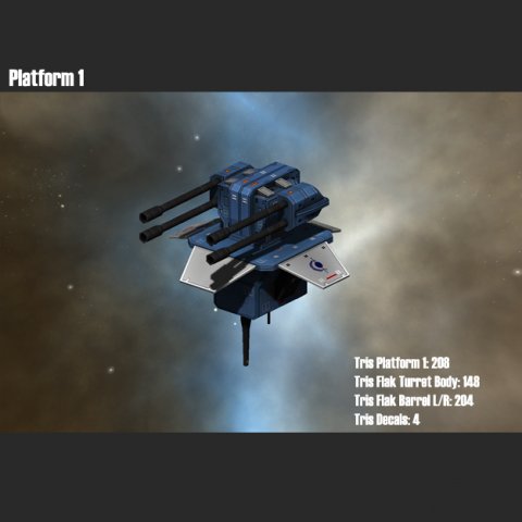 platforms Model 3D .c4d .max .obj .3ds .fbx .stl .blend 