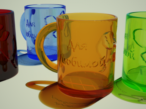 mugs Modello 3D